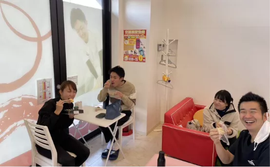  お昼休み、練習